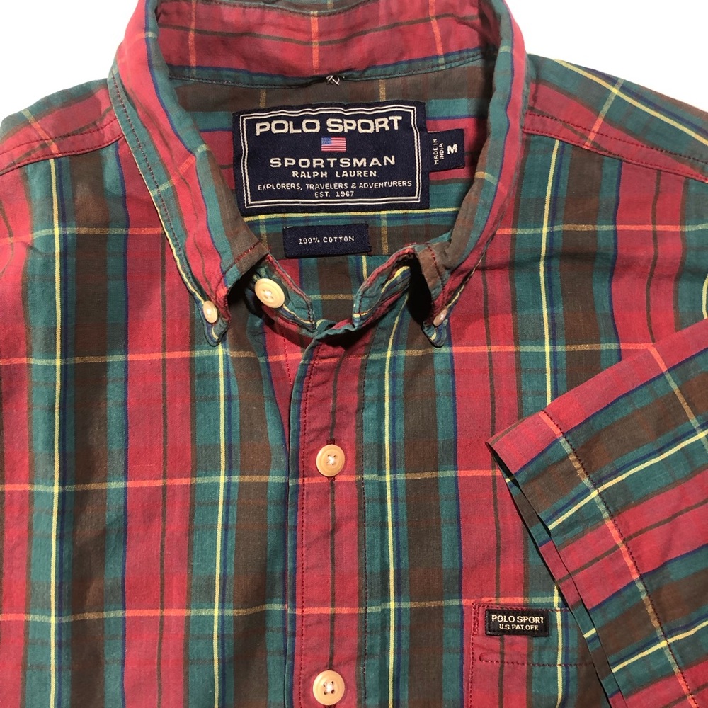 Ralph Lauren Polo Sport Vintage Plaid Shirt - M